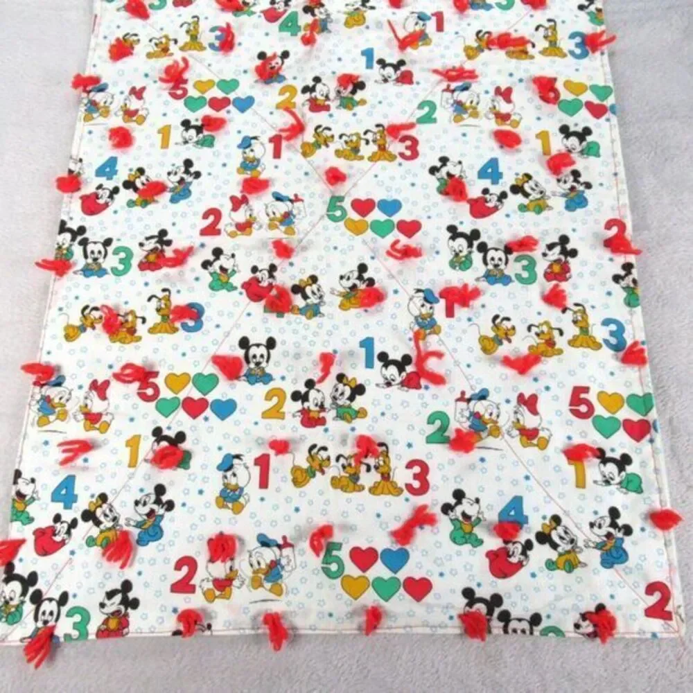 Disney Diaper Changing Pad‎ White All Over Print Disney Characters 26x20 in